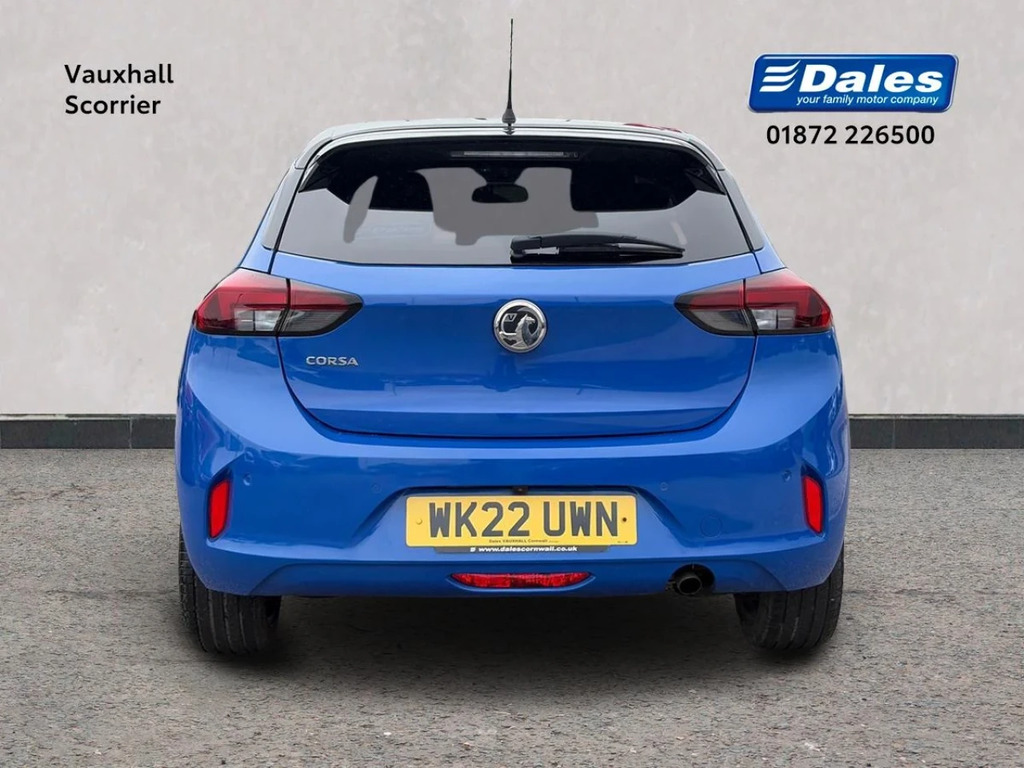 Vauxhall Corsa Corsa 1.2 Turbo Elite Edition Hatchback WK22UWN Blue #4