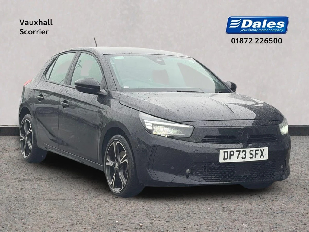 Vauxhall Corsa Corsa 1.2 Turbo Gs Hatchback Black