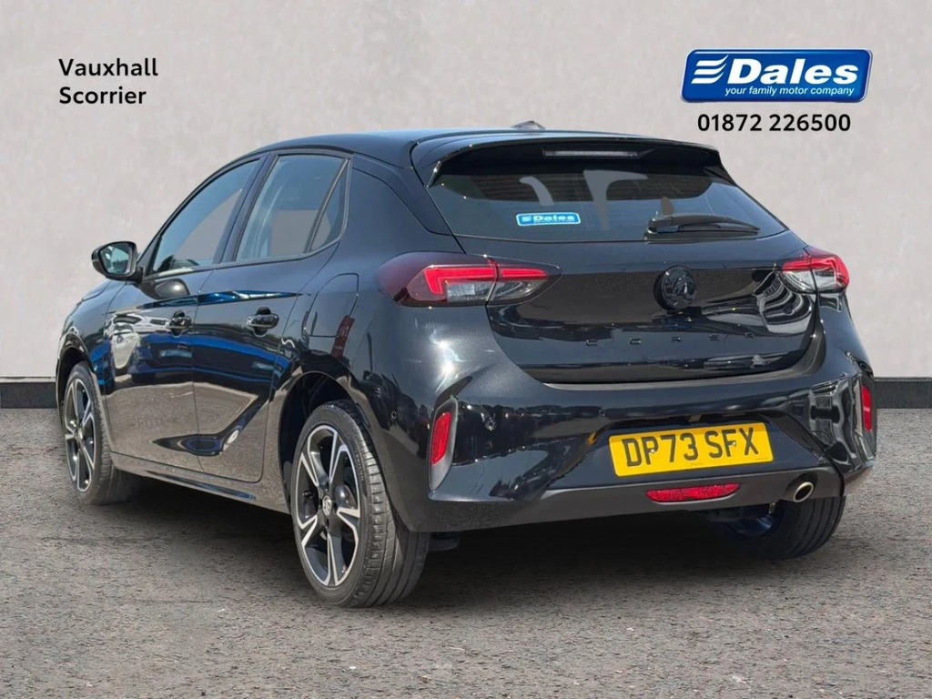 Vauxhall Corsa Corsa 1.2 Turbo Gs Hatchback DP73SFX Black #2