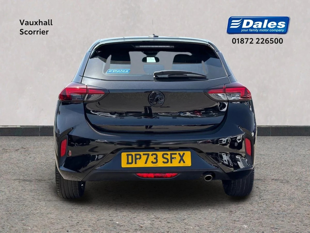 Vauxhall Corsa Corsa 1.2 Turbo Gs Hatchback DP73SFX Black #4