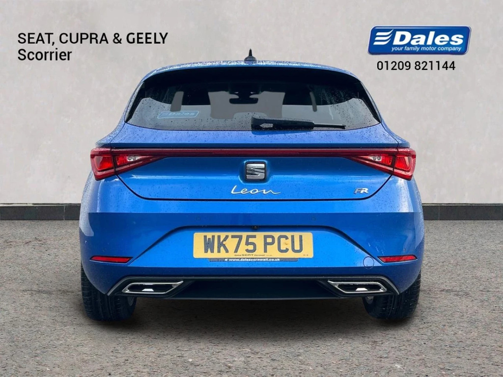 Seat Leon Leon 1.5 Tsi 150 Fr Dap Hatchback WK75PCU Blue #4