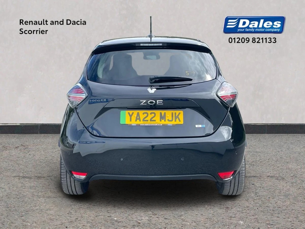 Renault Zoe Zoe 100Kw Gt Line R135 50Kwh Rapid Charge Au YA22MJK Black #4