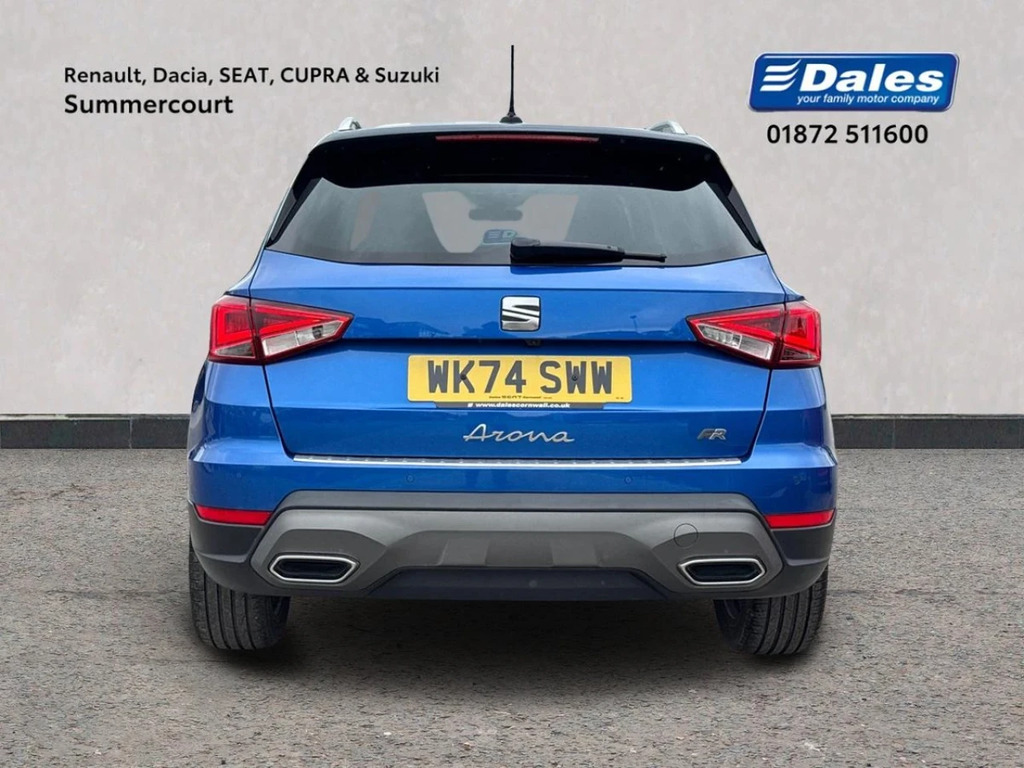 Seat Arona Arona 1.0 Tsi 115 Fr Limited Edition Dsg Hatch WK74SWW Blue #4