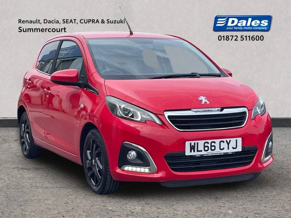 Peugeot 108 Peugeot 108 1.2 Puretech 82 Allure Red