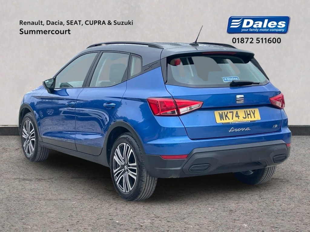 Seat Arona Arona 1.0 Tsi Se 95 Technology Hatchback WK74JHY Blue #2