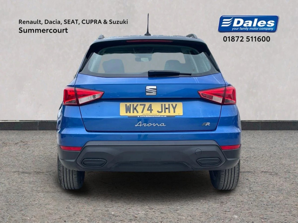 Seat Arona Arona 1.0 Tsi Se 95 Technology Hatchback WK74JHY Blue #4