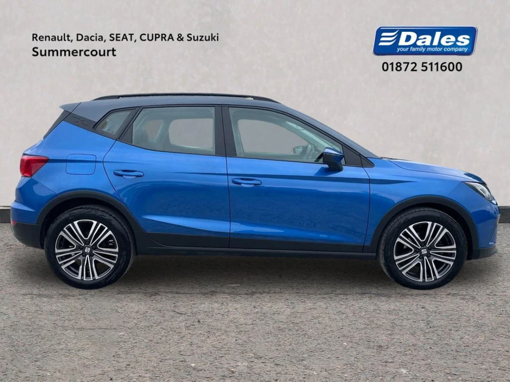 Seat Arona Arona 1.0 Tsi Se 95 Technology Hatchback WK74JHY Blue #3