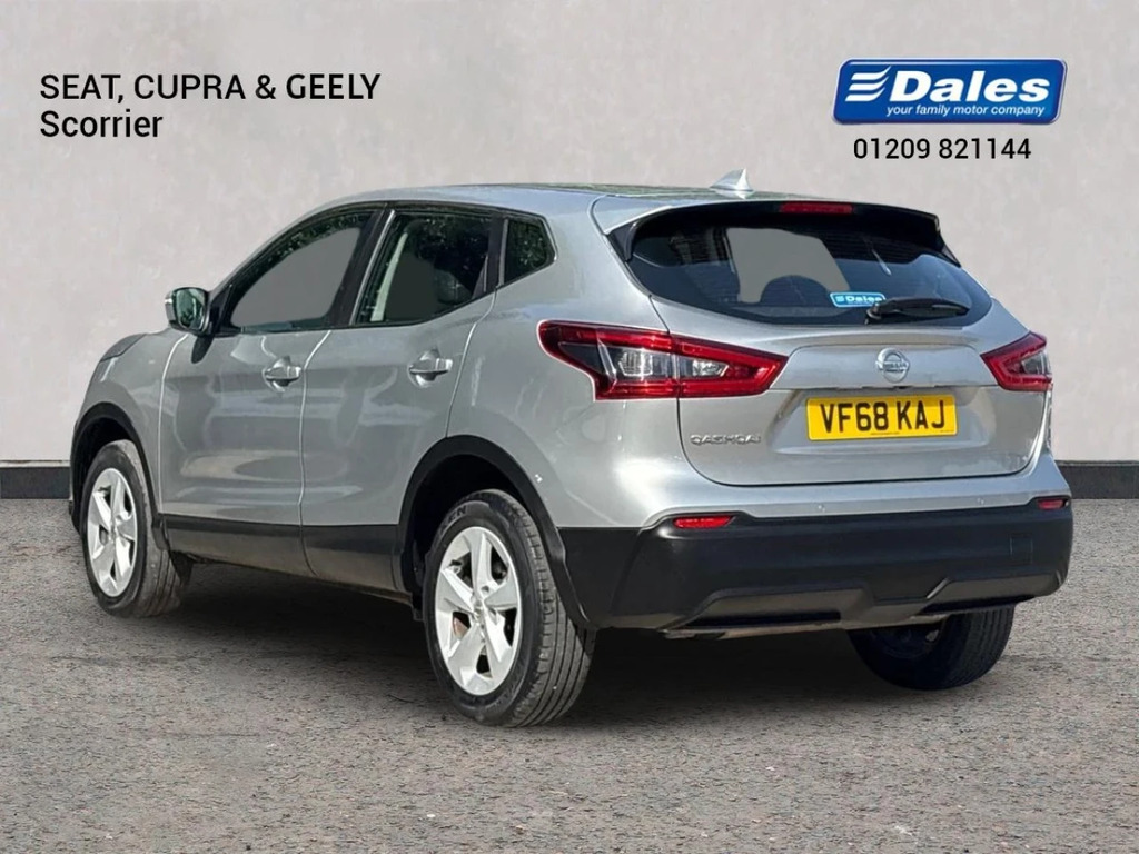 Nissan Qashqai Nissan Qashqai Acenta Premium Di VF68KAJ Silver #2