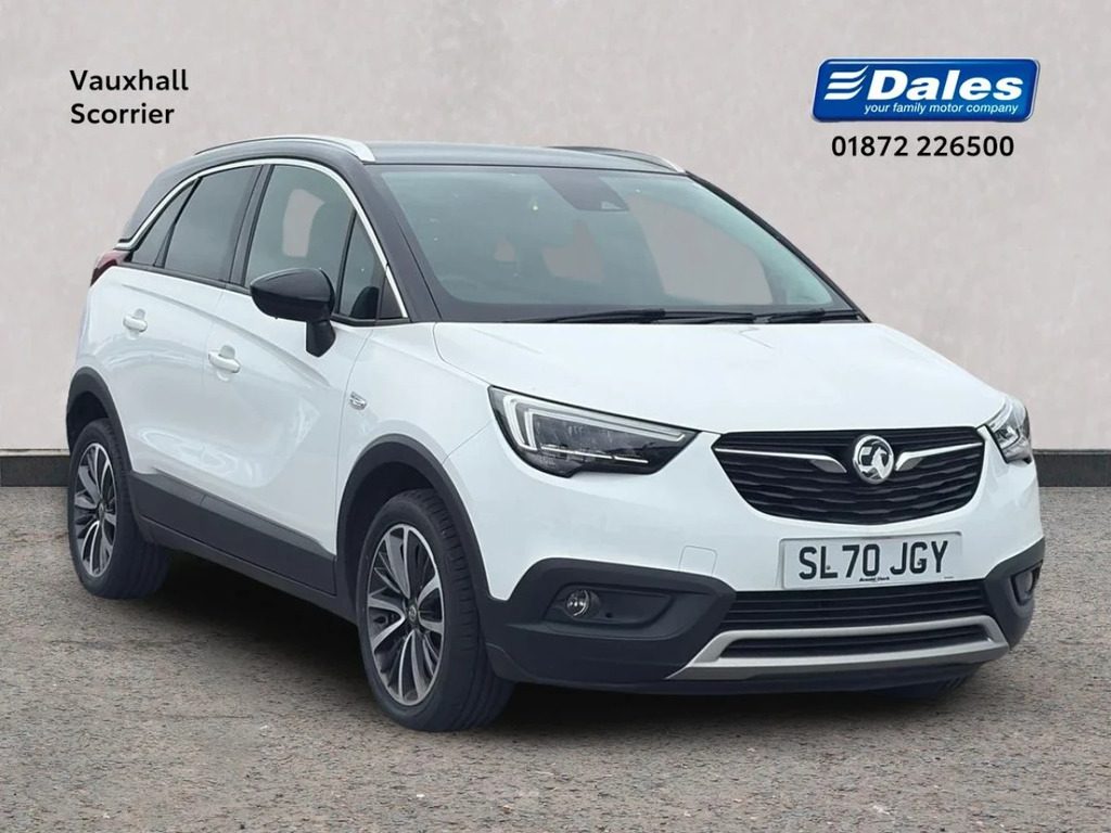 Vauxhall Crossland X Crossland X 1.2T 130 Elite Start Stop Hatc SL70JGY White
