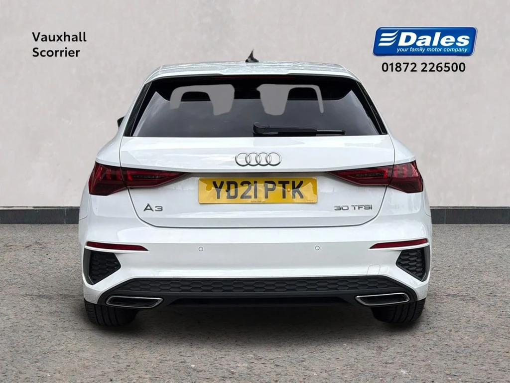 Audi A3 Audi A3 S Line 30 Tfsi Mhev S- YD21PTK White #4