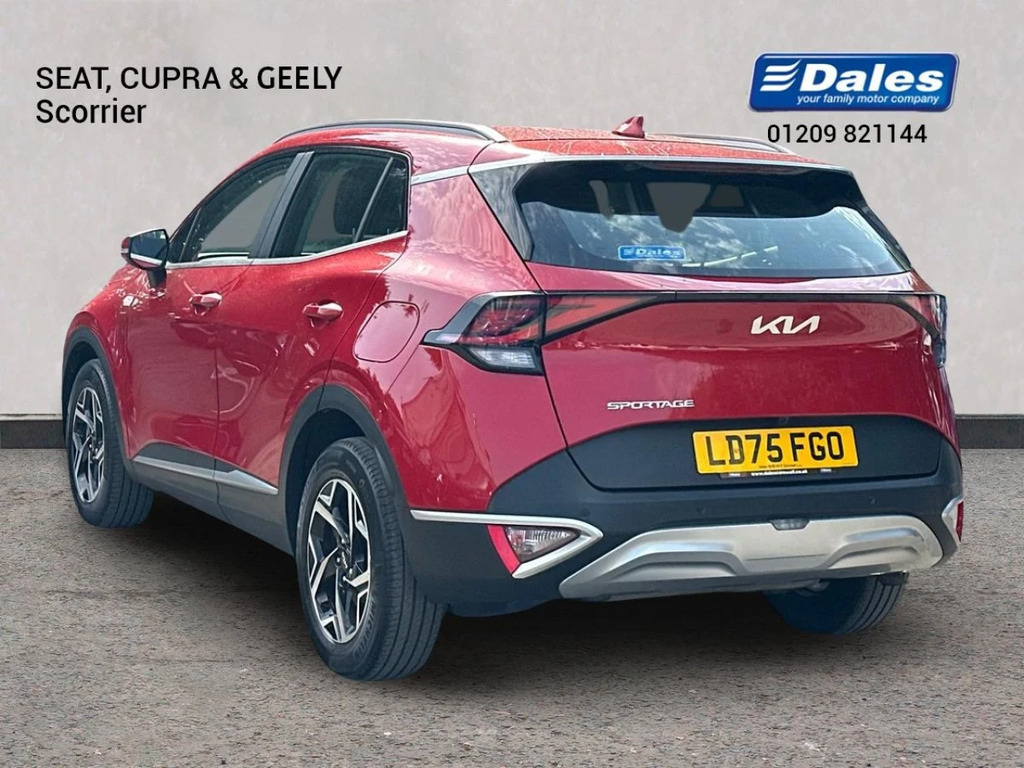 Kia Sportage Kia Sportage 2 Suv 1.6 T-gdi Mhev LD75FGO Red #2