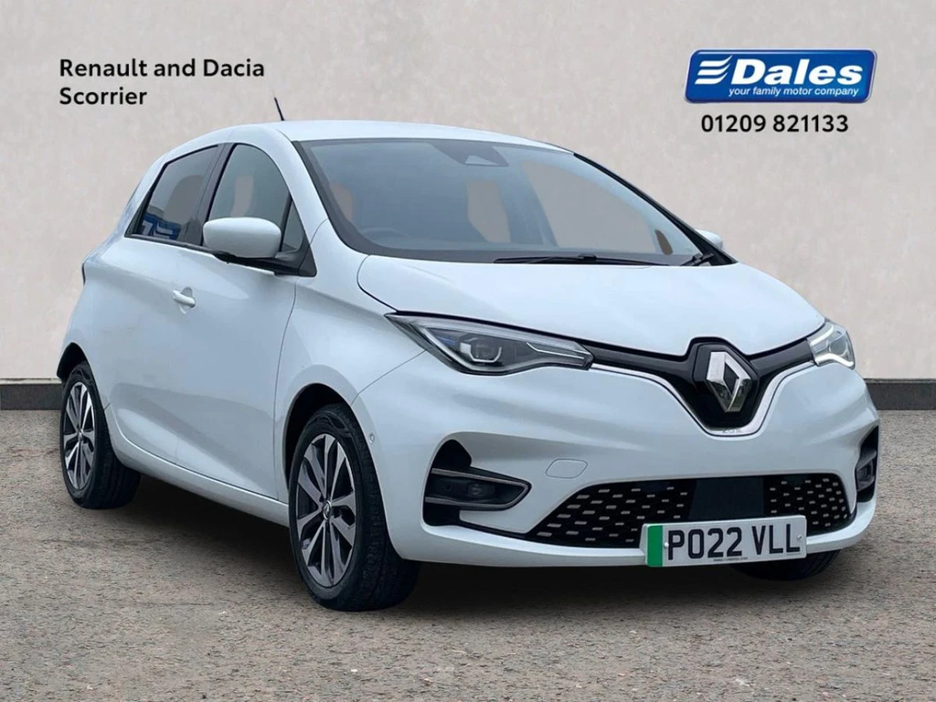 Renault Zoe Zoe 100Kw Gt Line Edition R135 52Kwh Rc PO22VLL White