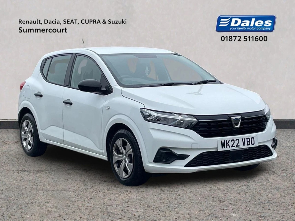 Dacia Sandero Sandero 1.0 Sce Essential Hatchback White