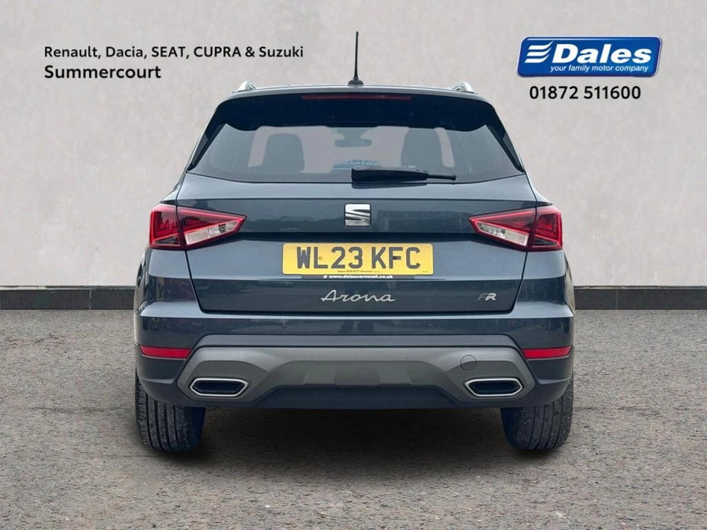 Seat Arona Arona 1.0 Tsi 110 Fr Hatchback WL23KFC Black #4