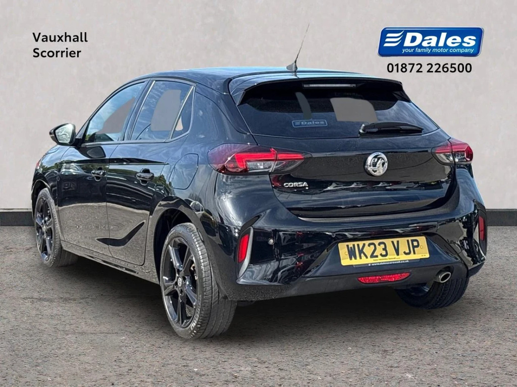 Vauxhall Corsa Corsa 1.2 Turbo Gs Hatchback WK23VJP Black #2