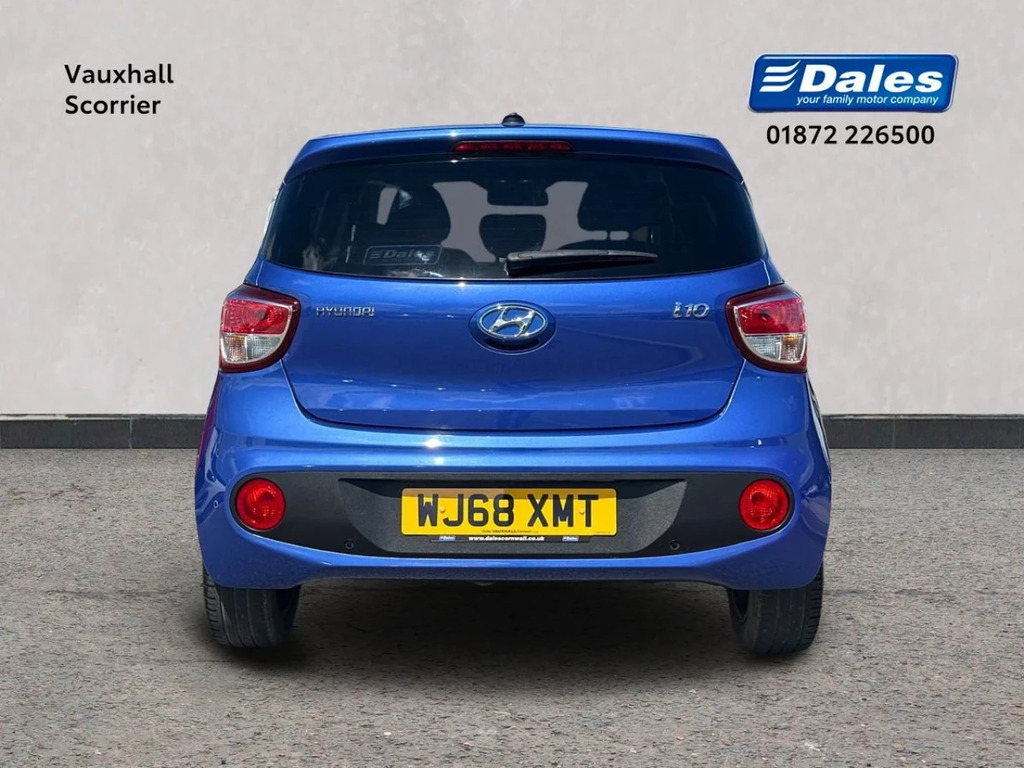 Hyundai I10 Hyundai I10 Premium Se Blue #4