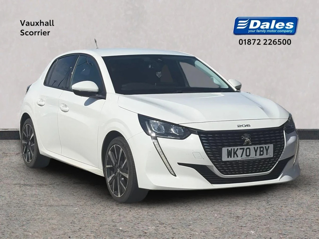Peugeot 208 Peugeot 208 1.2 Puretech 100 Allure Premium WK70YBY White