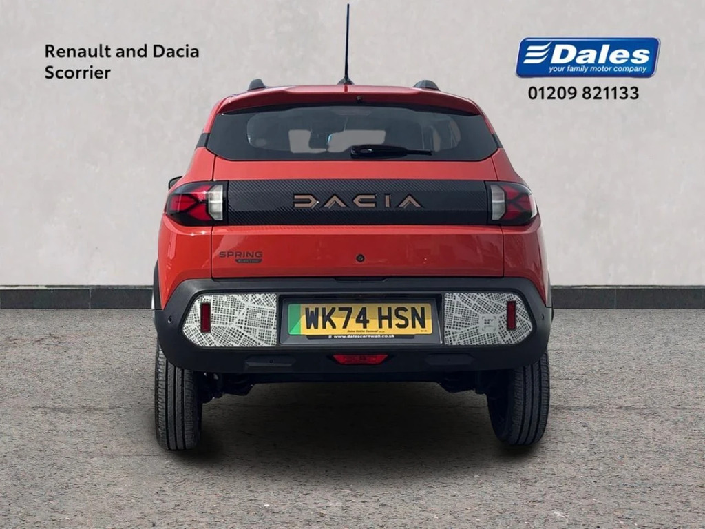 Dacia Spring Dacia Spring 27Kwh Extreme 65 48Kw Hatchb Red #4
