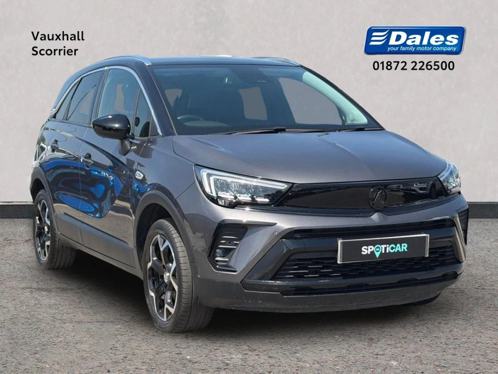 Vauxhall Crossland Crossland 1.2 Turbo 130 Ultimate Hatchb DA23HSV Grey