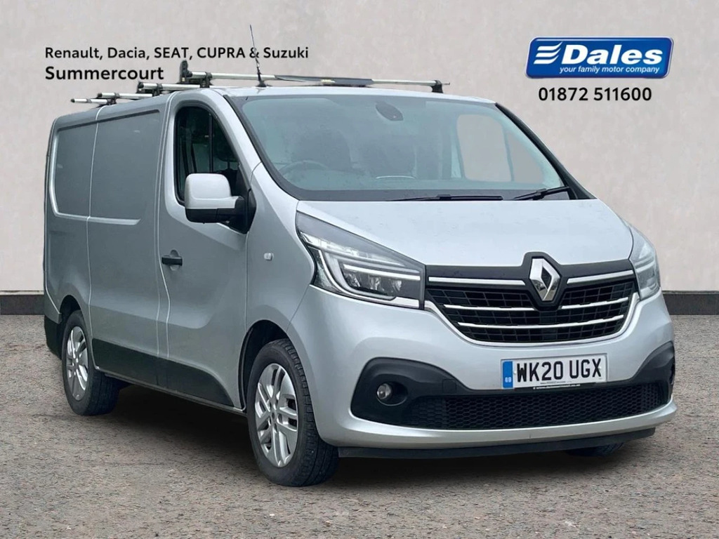 Renault Trafic Sl28 Energy Dci 120 Sport Nav Van Silver