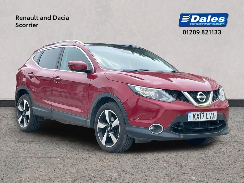 Nissan Qashqai Red Nissan Qashqai N-connecta Dig-t Red