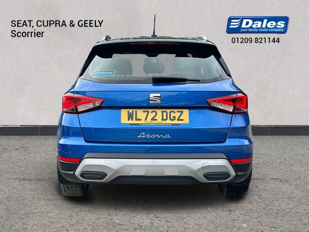 Seat Arona Arona 1.0 Tsi 110 Xperience Lux Hatchback Blue #4
