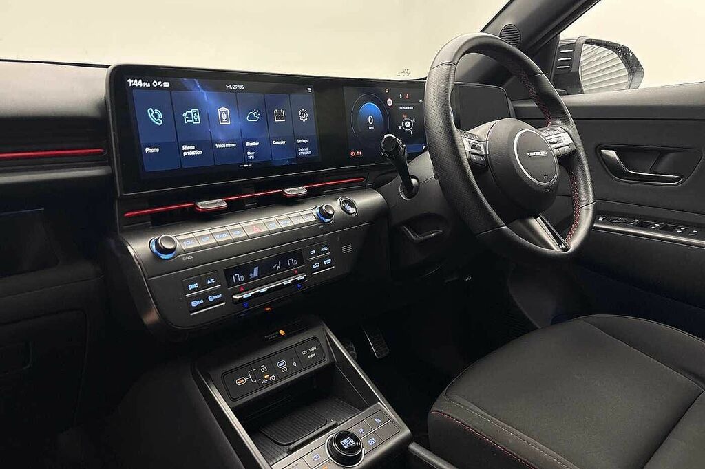 Hyundai Kona 160Kw N Line 65Kwh EN74ZXS Silver #4