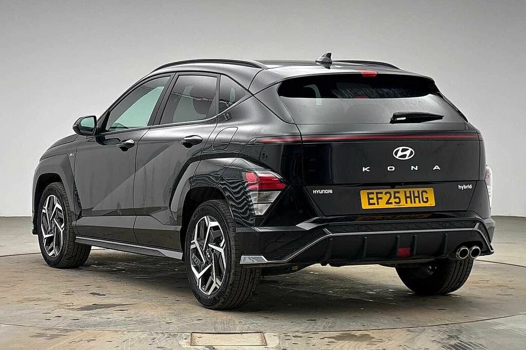 Hyundai Kona 1.6 Hybrid 129 N Line Dct Black #3