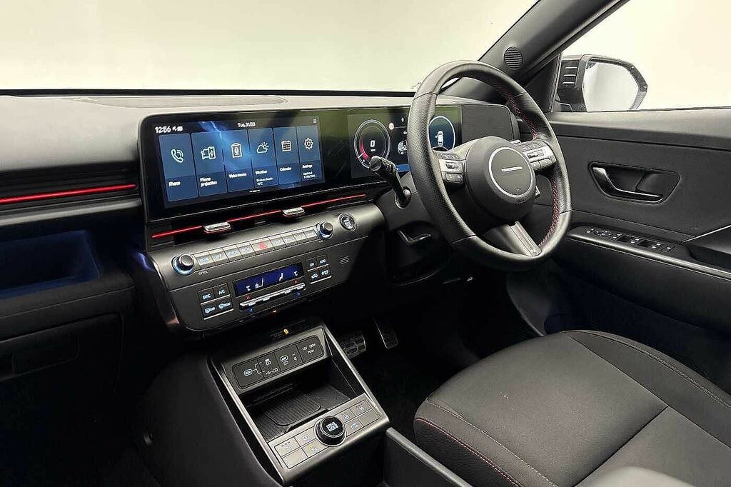 Hyundai Kona 1.6 Hybrid 129 N Line Dct Black #5