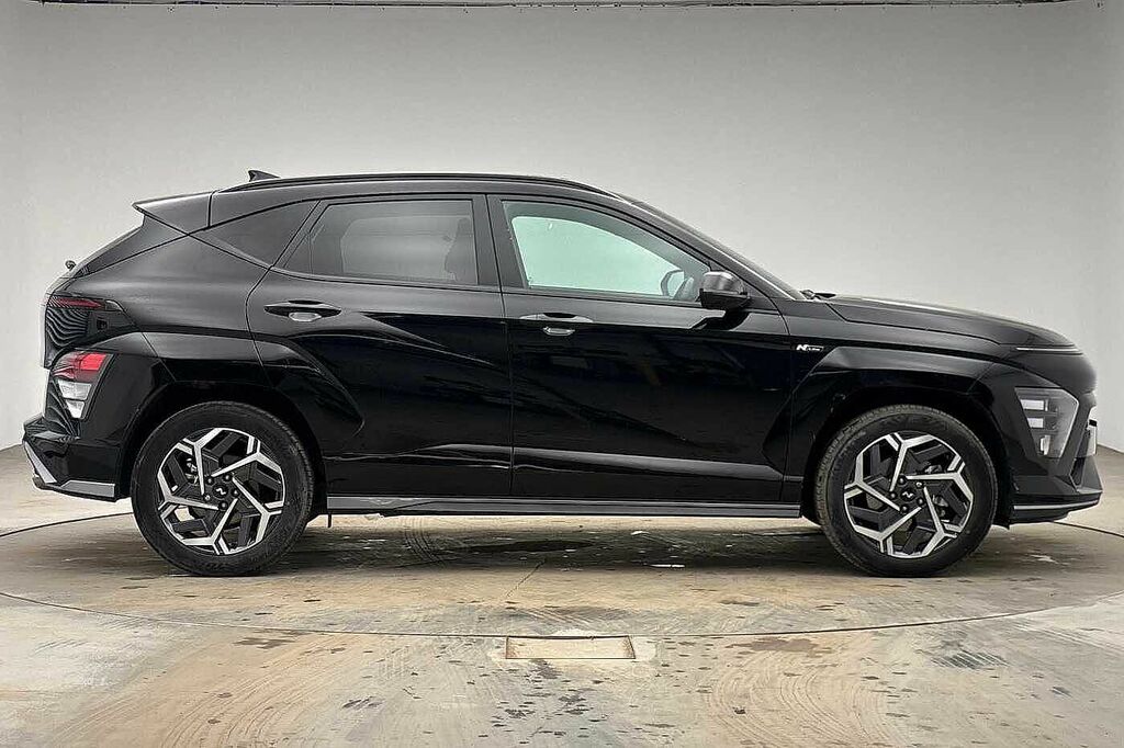 Hyundai Kona 1.6 Hybrid 129 N Line Dct Black #4
