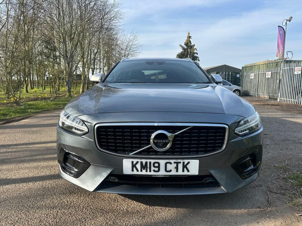 Volvo V90 Estate 2.0 D5 Powerpulse R-design Pro Awd Eur KM19CTK Grey #2