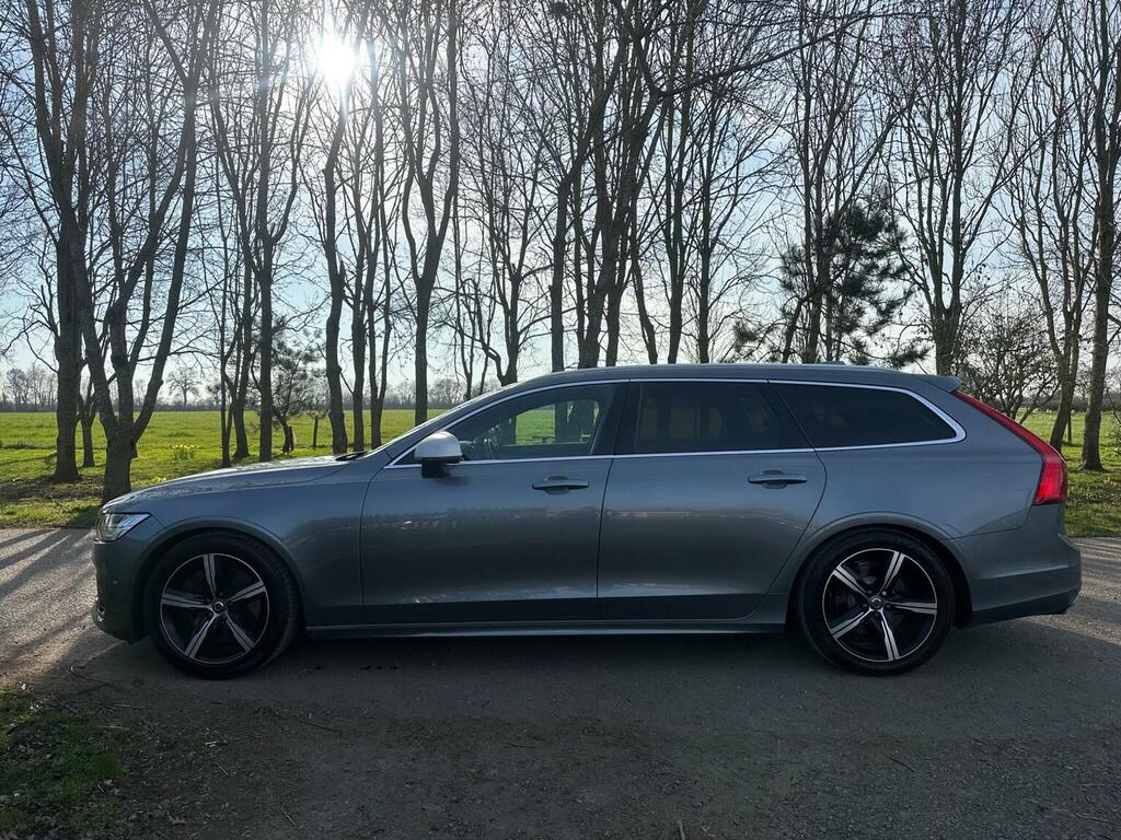 Volvo V90 Estate 2.0 D5 Powerpulse R-design Pro Awd Eur KM19CTK Grey #4