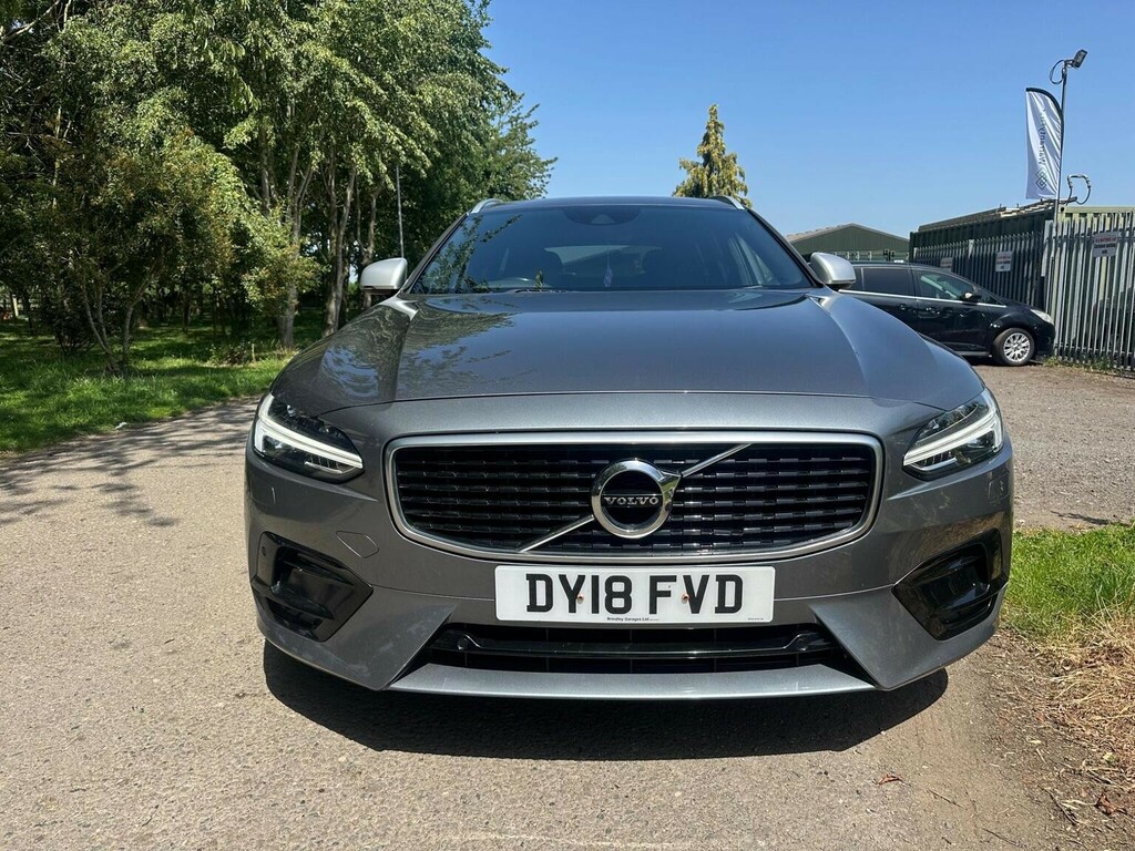 Volvo V90 Estate 2.0 D4 R-design Euro 6 Ss 2018 DY18FVD Grey #2