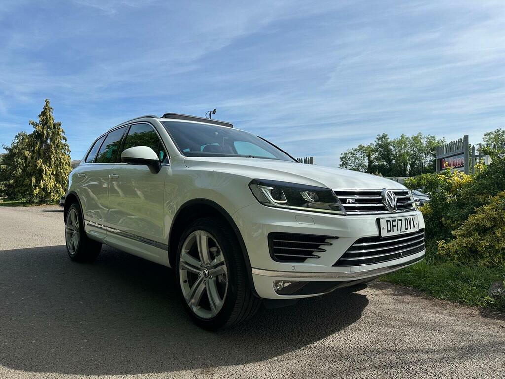 Volkswagen Touareg Suv 3.0 Tdi V6 Bluemotion Tech R-line Plus Tiptron White