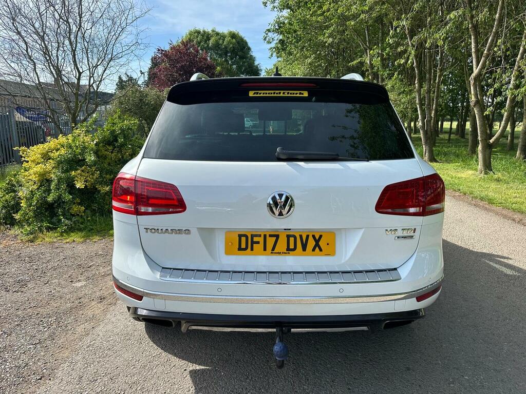 Volkswagen Touareg Suv 3.0 Tdi V6 Bluemotion Tech R-line Plus Tiptron DF17DVX White #6