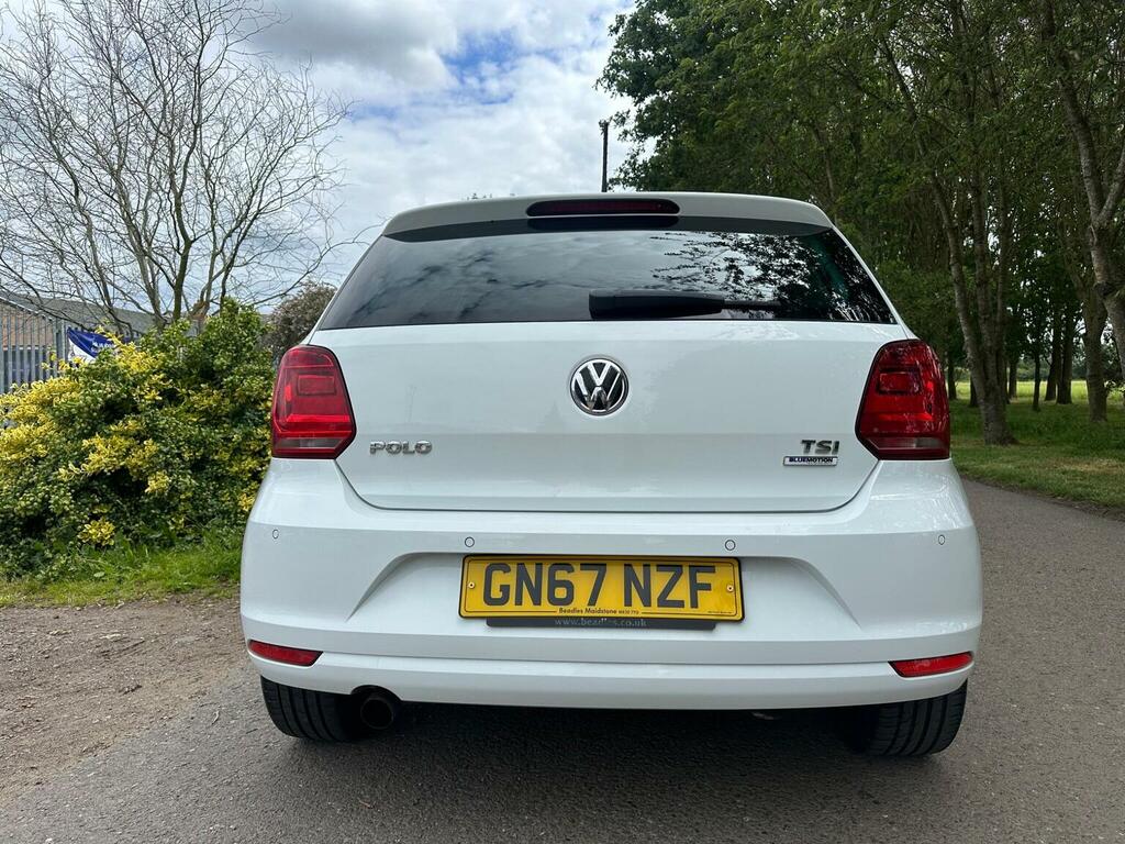 Volkswagen Polo 1.2 Tsi Beats Dsg Euro 6 Ss GN67NZF White #5