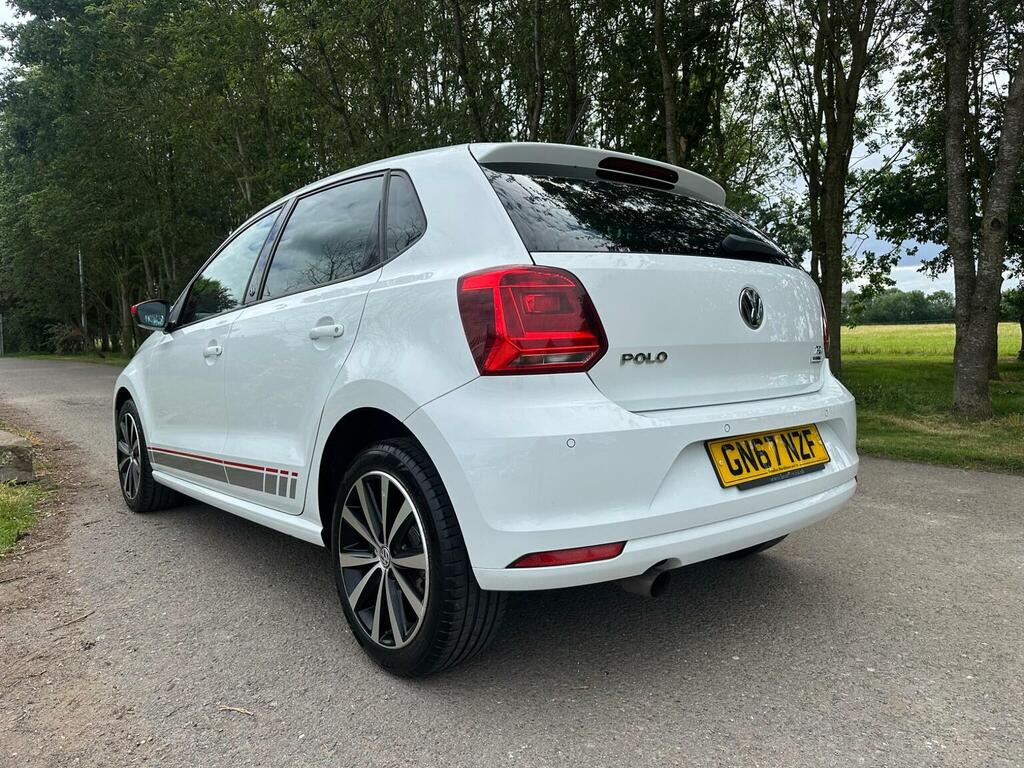 Volkswagen Polo 1.2 Tsi Beats Dsg Euro 6 Ss GN67NZF White #4
