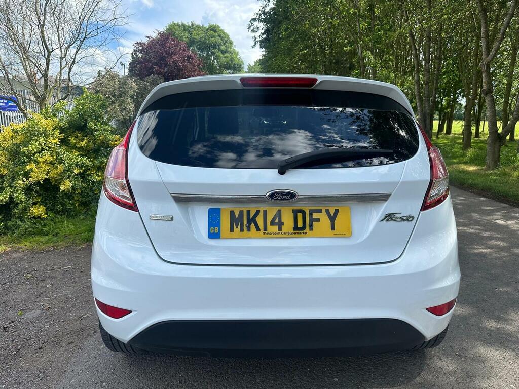 Ford Fiesta Hatchback 1.0T Ecoboost Titanium Euro 5 Ss MK14DFY White #6