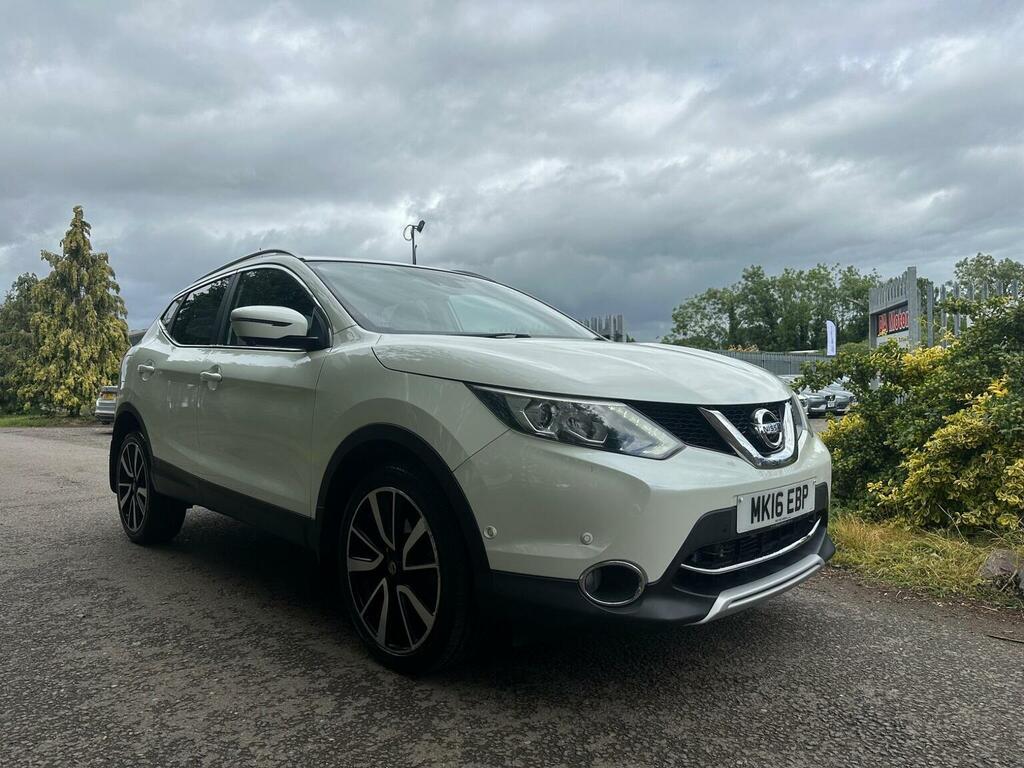 Nissan Qashqai Suv 1.6 Dci Tekna Xtron 2Wd Euro 6 Ss 2016 MK16EBP White