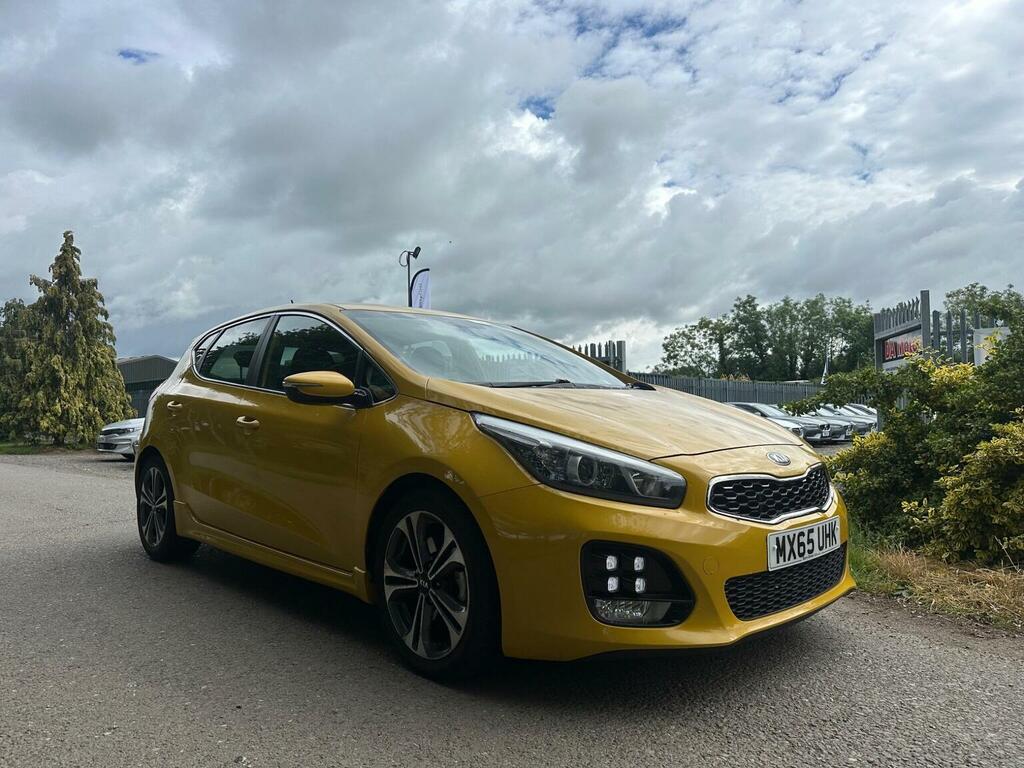 Kia Ceed 1.6 Crdi Gt-line Euro 6 Ss Yellow