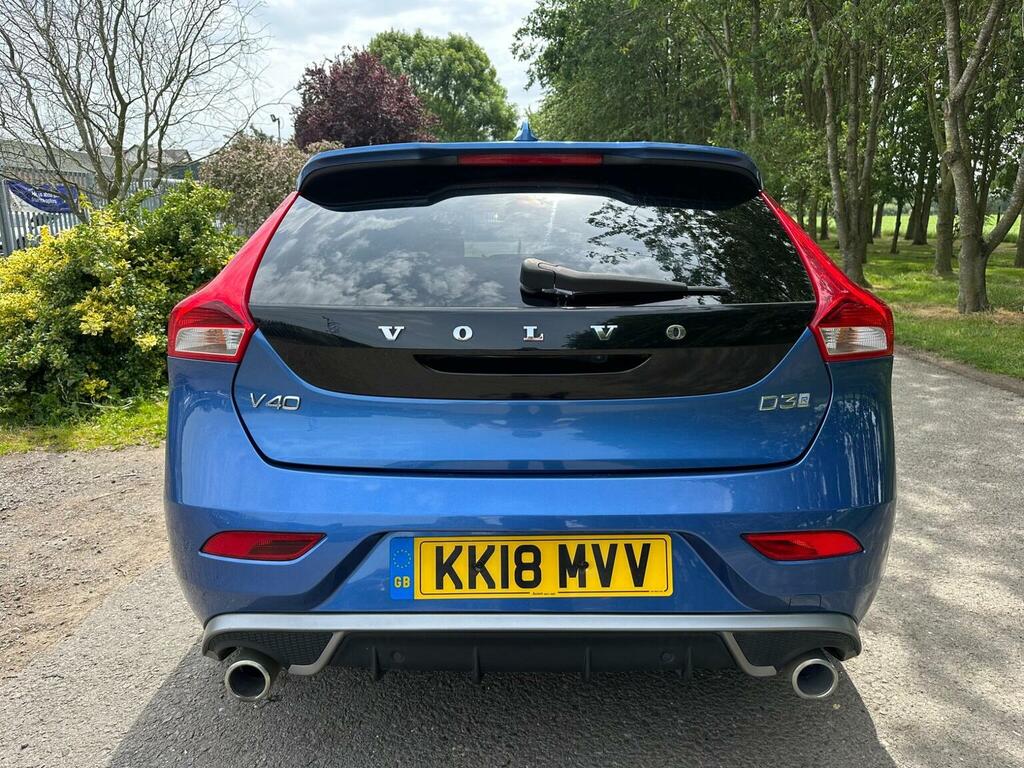 Volvo V40 Hatchback 2.0 D3 R-design Pro Euro 6 Ss 20 Blue #6