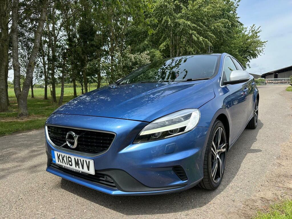 Volvo V40 Hatchback 2.0 D3 R-design Pro Euro 6 Ss 20 Blue #3