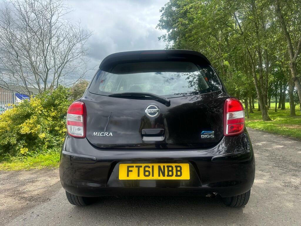 Nissan Micra 1.2 Dig-s Acenta Euro 5 Ss Black #6