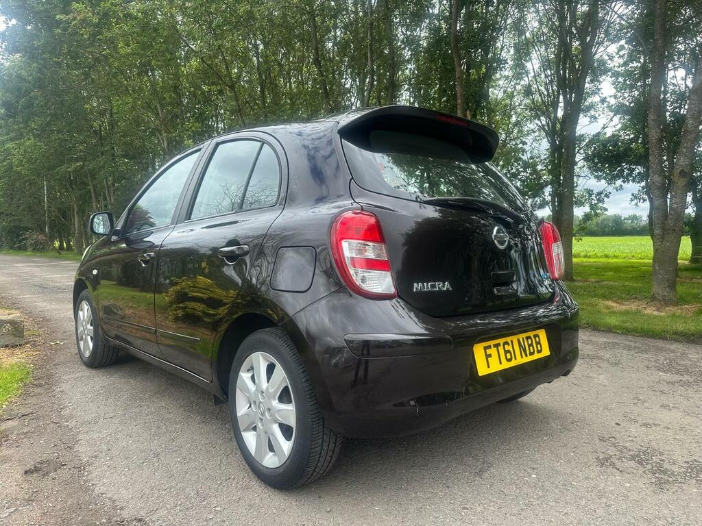 Nissan Micra 1.2 Dig-s Acenta Euro 5 Ss Black #5