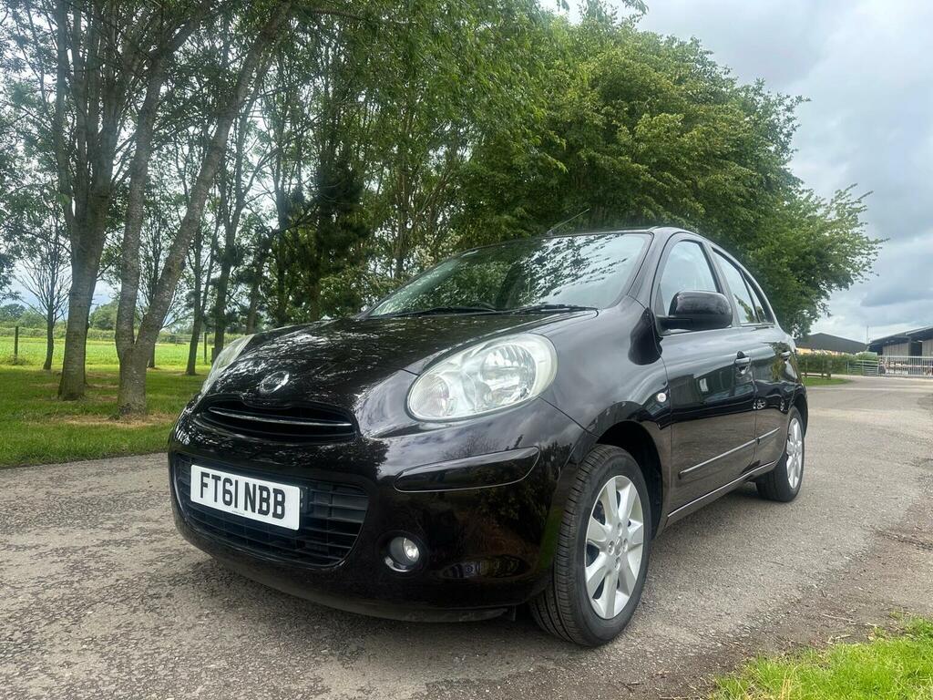 Nissan Micra 1.2 Dig-s Acenta Euro 5 Ss Black #3