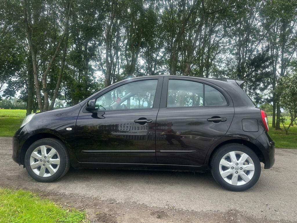 Nissan Micra 1.2 Dig-s Acenta Euro 5 Ss Black #4