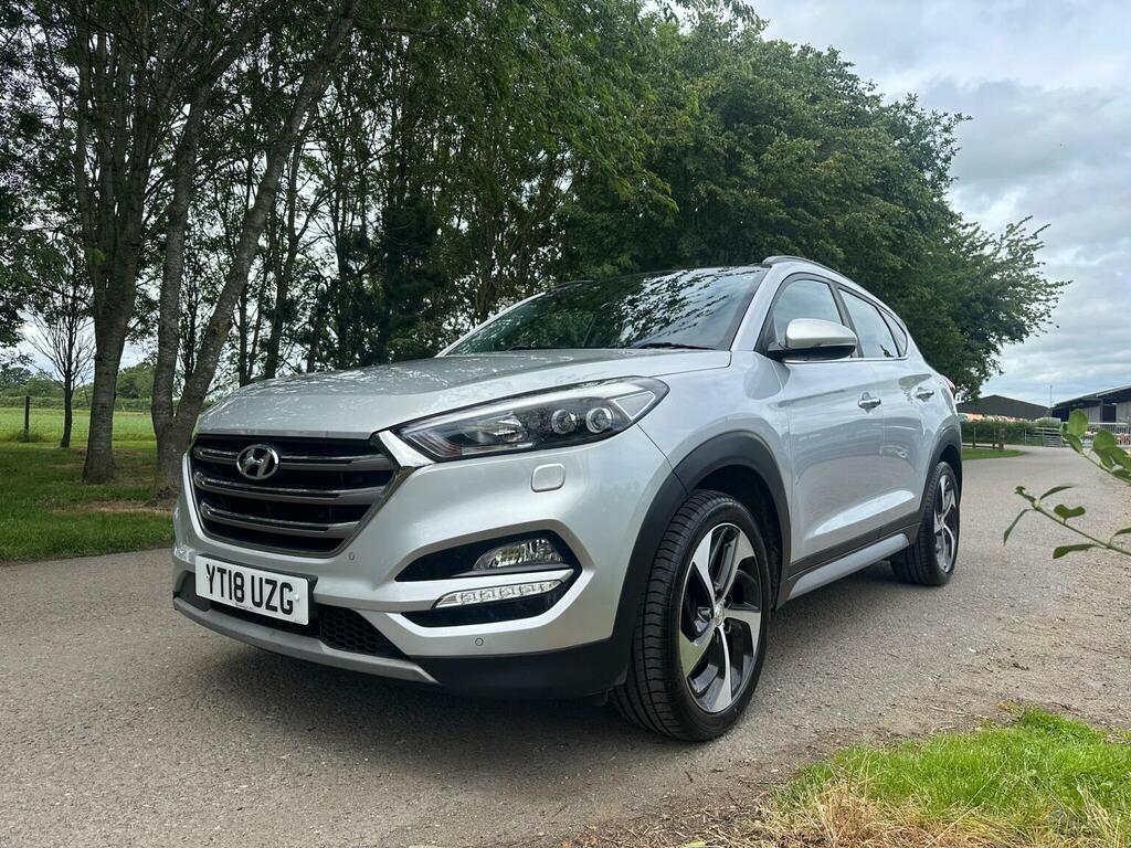 Hyundai Tucson 2.0 Crdi Blue Drive Premium Se Euro 6 Ss Silver #3