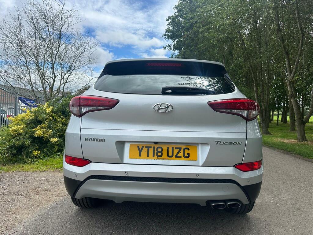 Hyundai Tucson 2.0 Crdi Blue Drive Premium Se Euro 6 Ss Silver #6