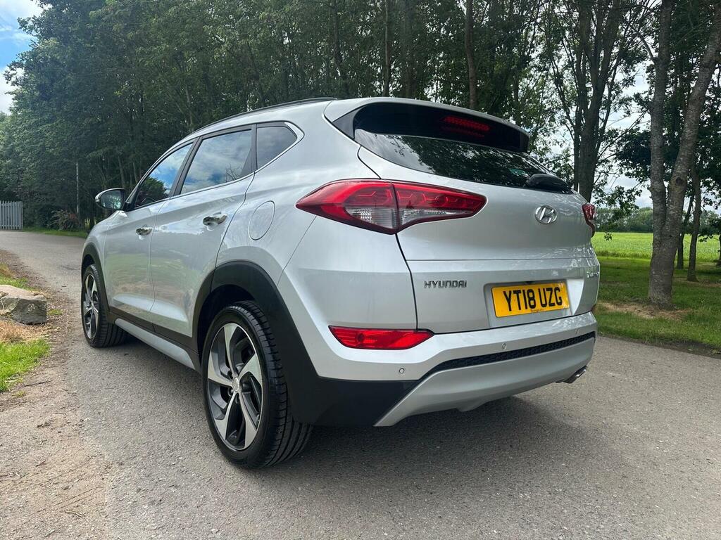 Hyundai Tucson 2.0 Crdi Blue Drive Premium Se Euro 6 Ss Silver #5