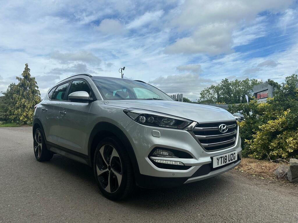 Hyundai Tucson 2.0 Crdi Blue Drive Premium Se Euro 6 Ss Silver